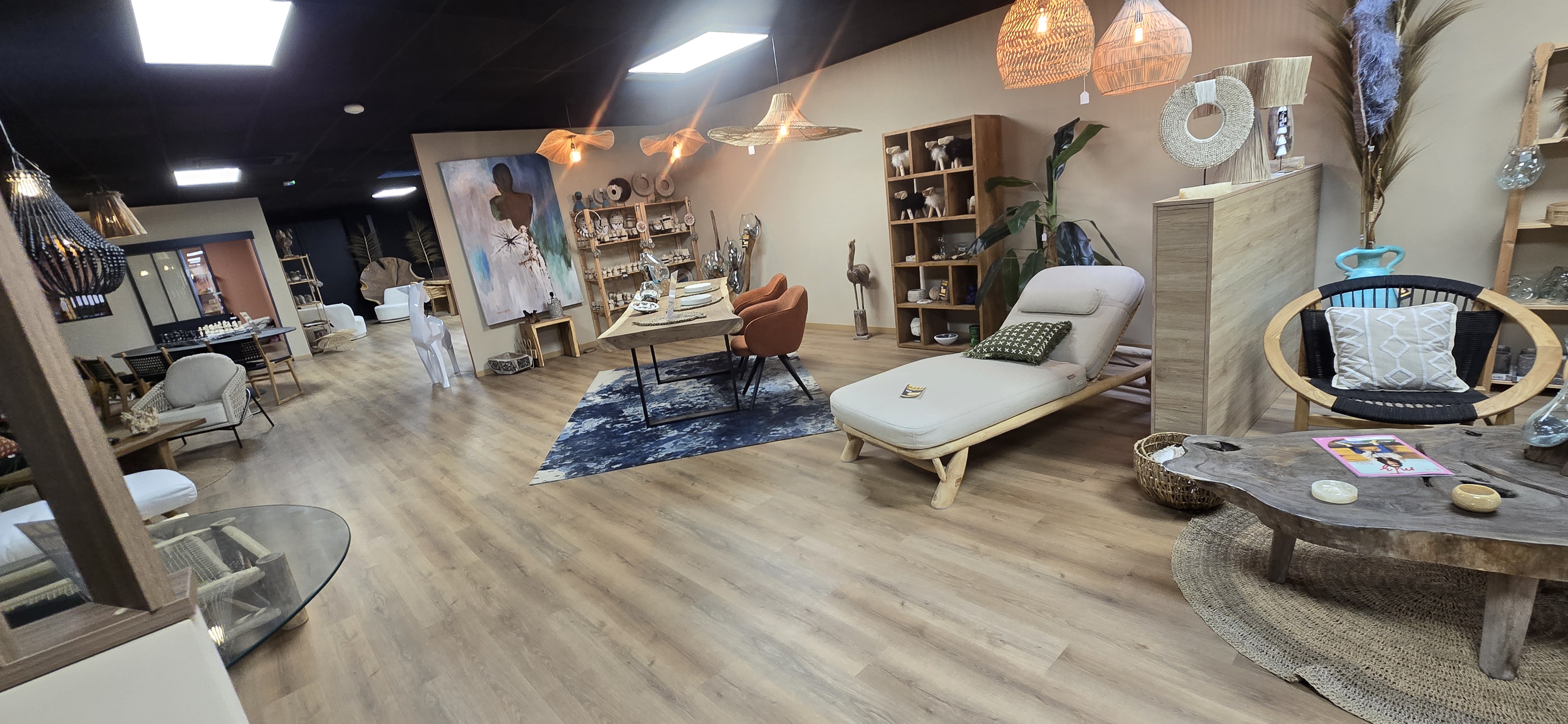 Section chaise longue — Home Bali